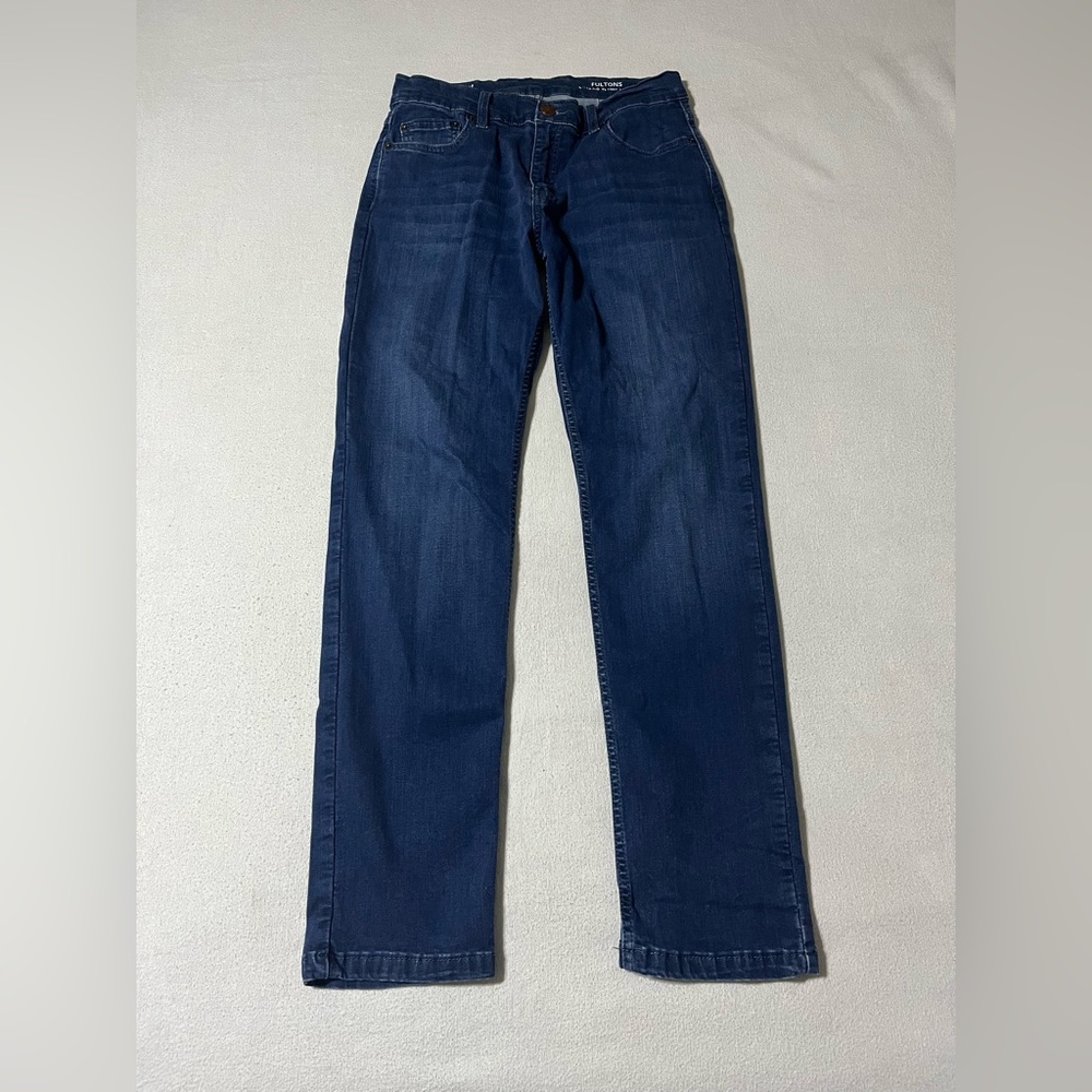 Mugsy Fultons Mens 29x30 FLX3NFU Stretch Flex‎ Denim Blue Jeans